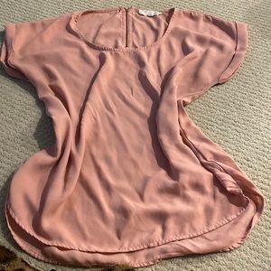 Pink blouse size L